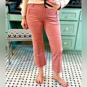 J. CREW CAPRI PINK CORDS